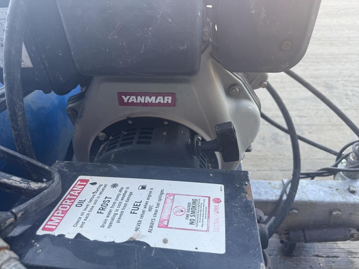 Used Western Global H250P 1,100L Highway Tow Pressure Washer Bowser