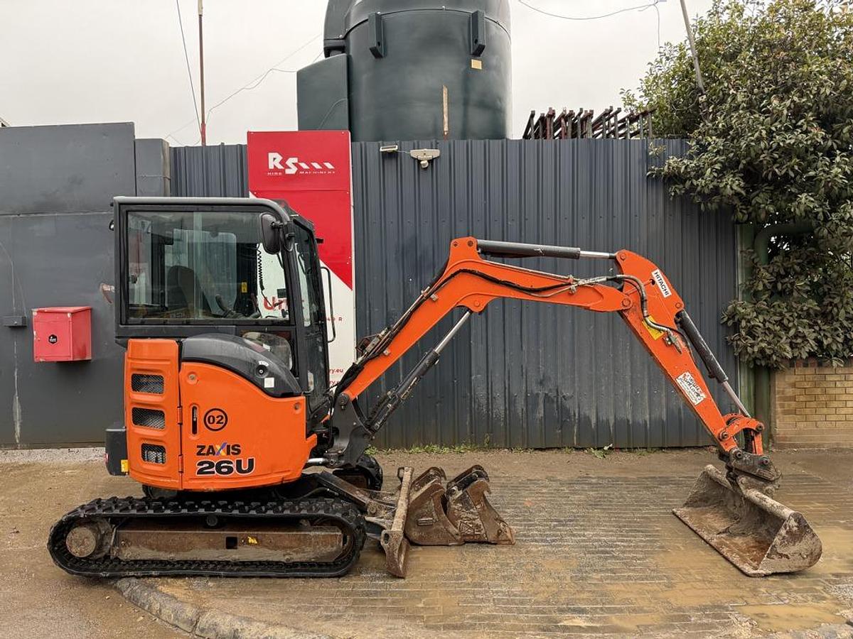 Used Hitachi ZX26 U-5A CR 2.7t Mini Excavator
