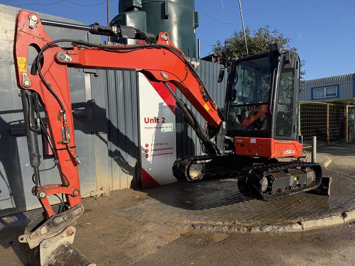 Used Kubota U56-5 5.6t Mini Excavator