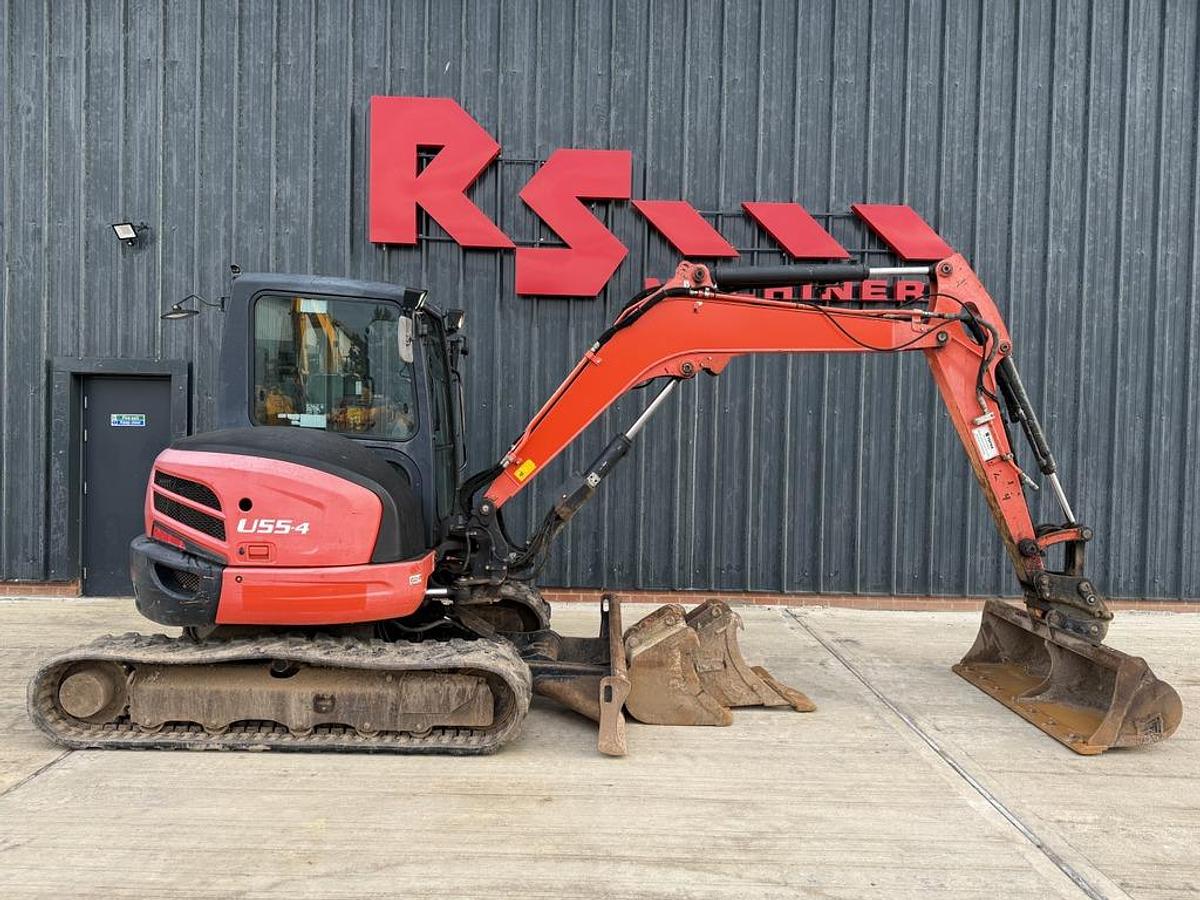 Used Kubota U55-4 5.4t Mini Excavator