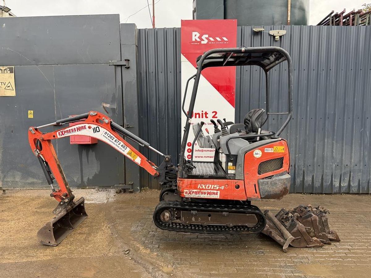 Used Kubota KX015-4 1.5t Mini Excavator