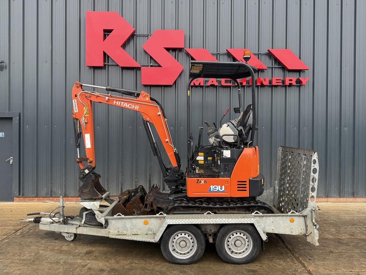 Used Hitachi ZX19 U-5A 1.9t Mini Excavator