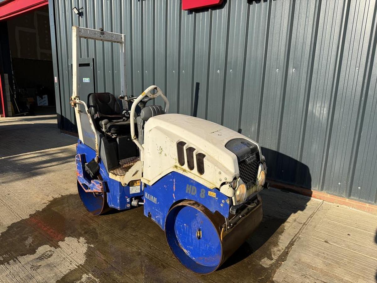 Used Hamm HD 8 VV 1.6t Roller