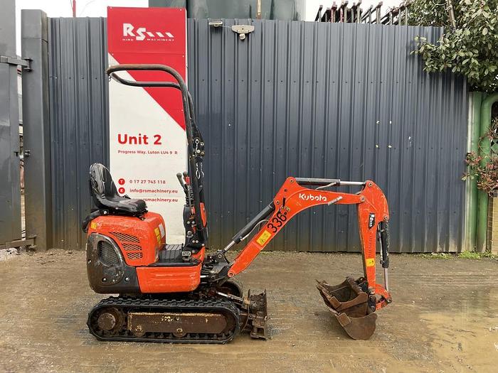 Used Kubota K008-3 1t Micro Excavator