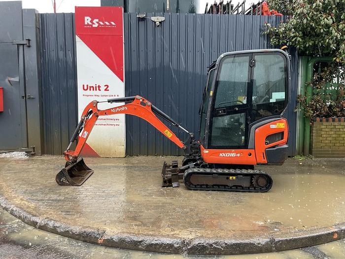 Used Kubota KX016-4 1.6t Mini Excavator