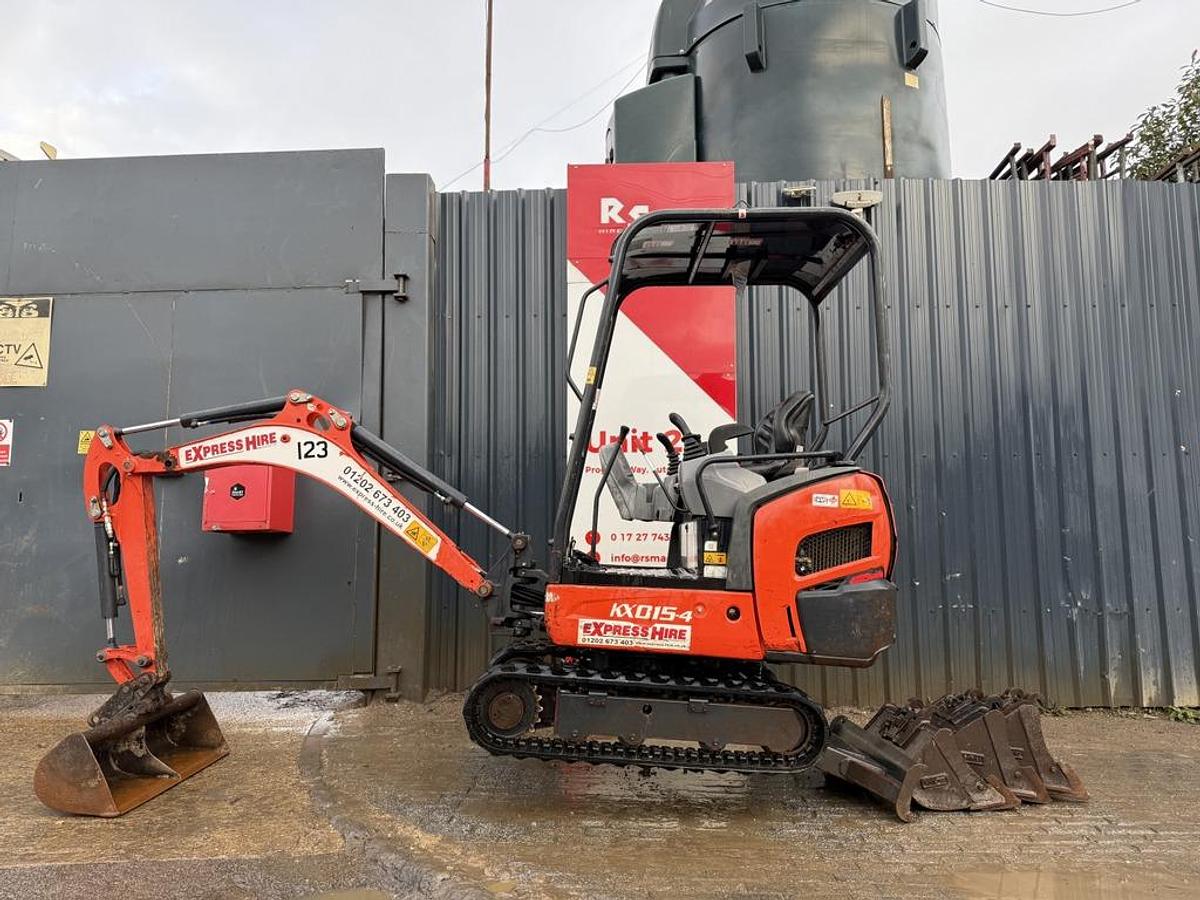 Used Kubota KX015-4 1.5t Mini Excavator