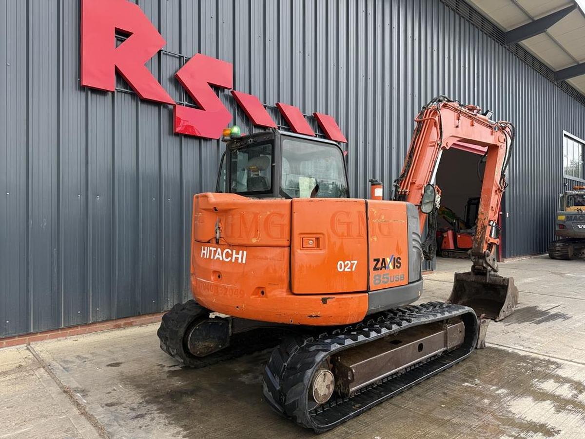 Used Hitachi ZX85 USB-5A 8t Mini Excavator