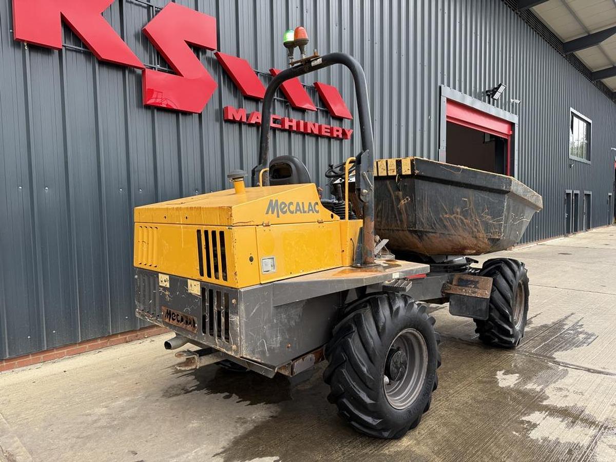 Used Mecalac TA6s 6t Swivel Dumper
