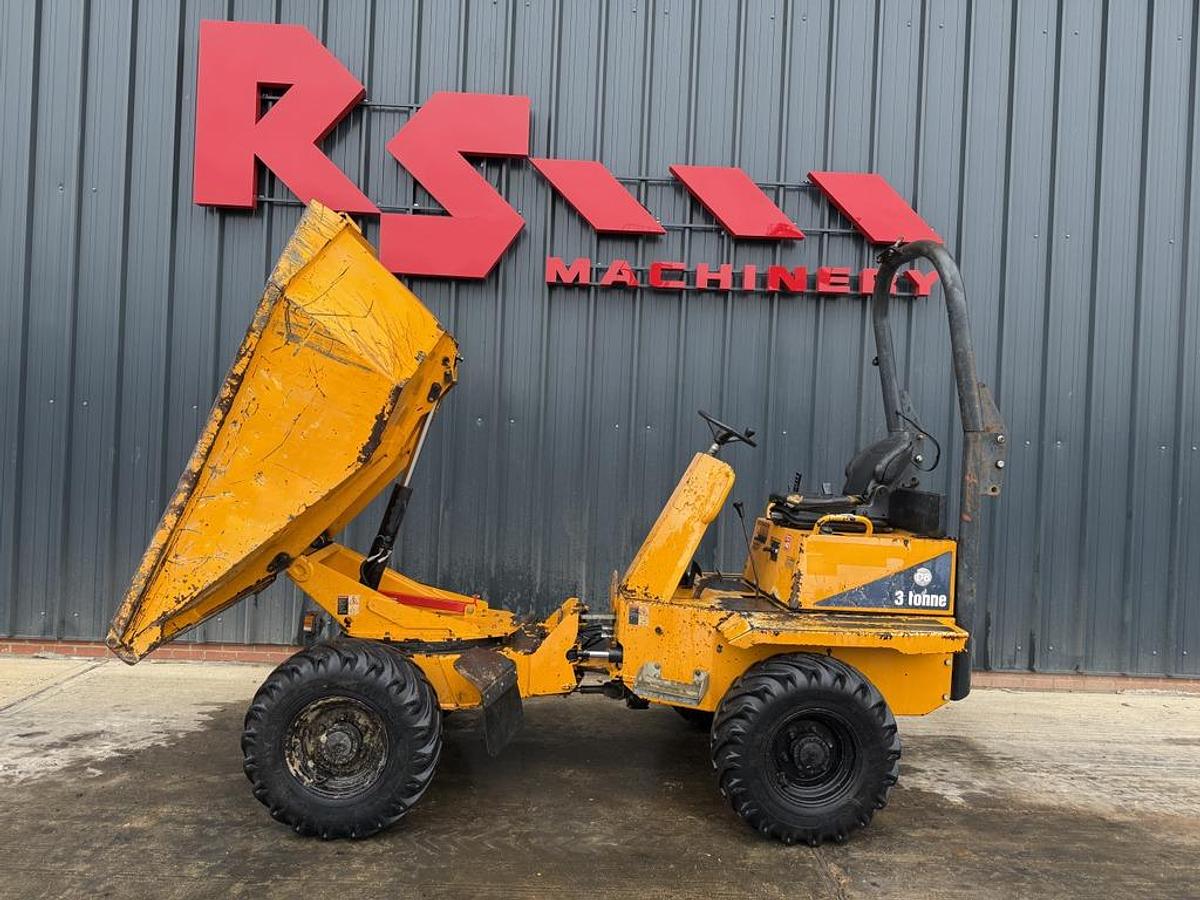 Used Thwaites 3 Tonne Swivel Dumper