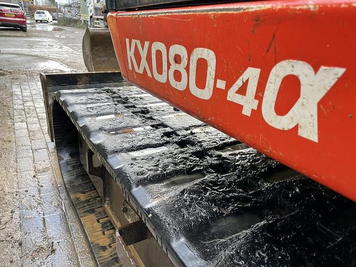 Used KUBOTA KX080-4