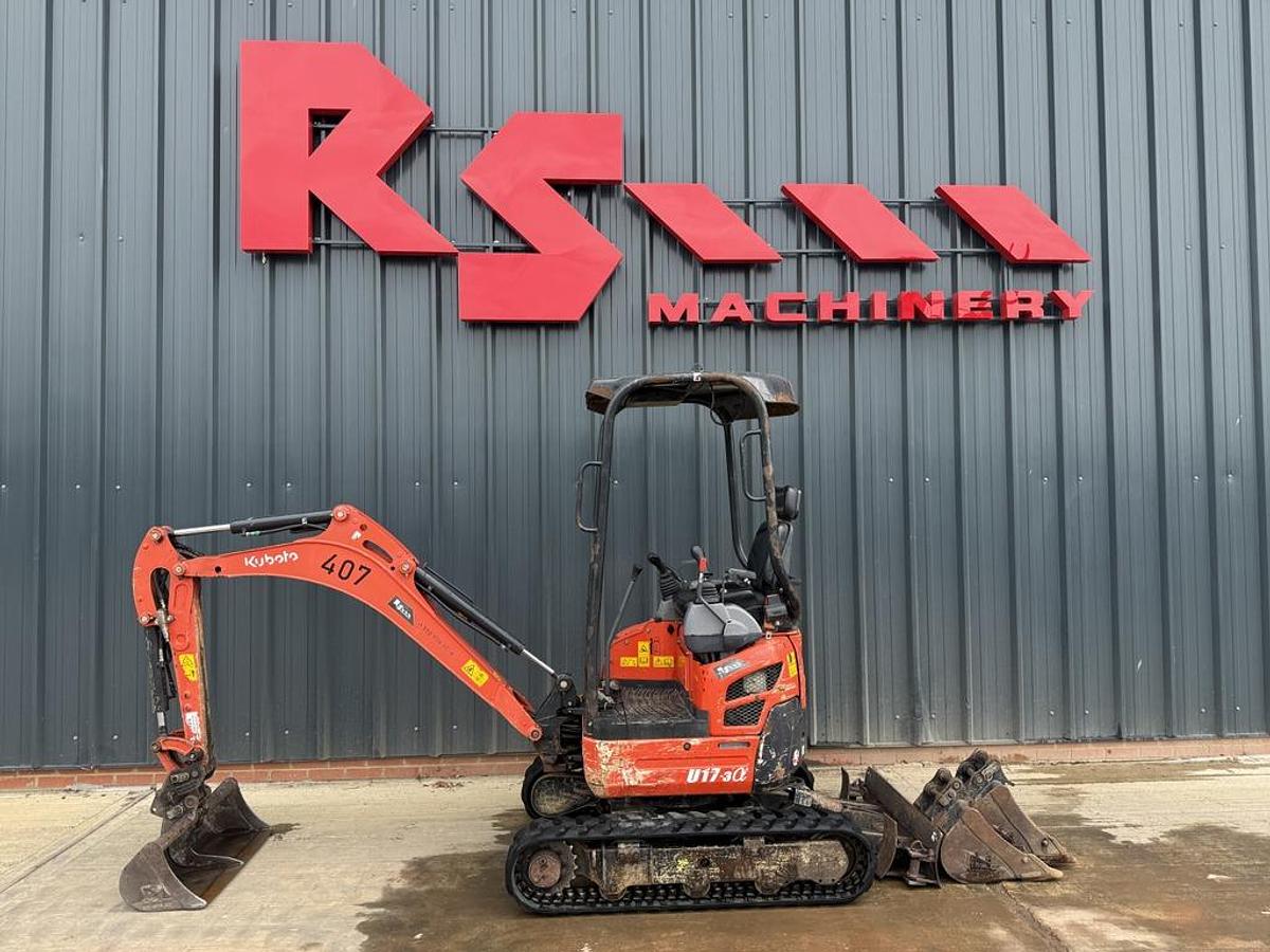 Used Kubota U17-3 1,7t Mini Excavator
