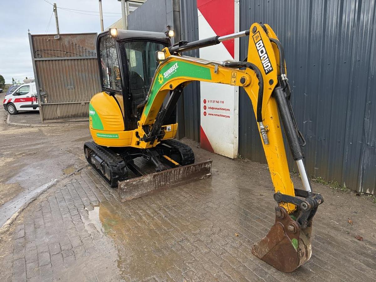 Used JCB 8025 ZTS 2.8t Mini Excavator
