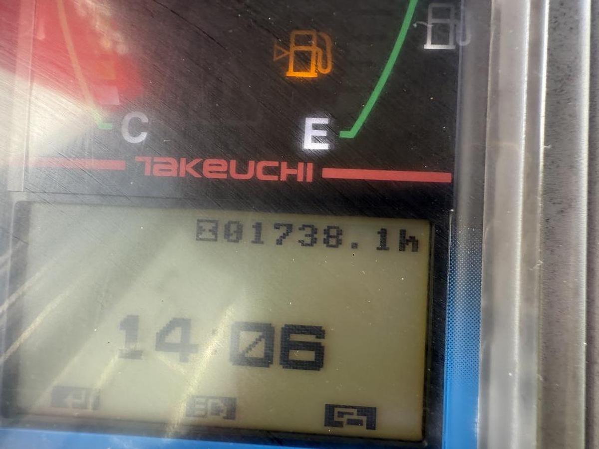 Used Takeuchi TB216 1.8t Mini Excavator