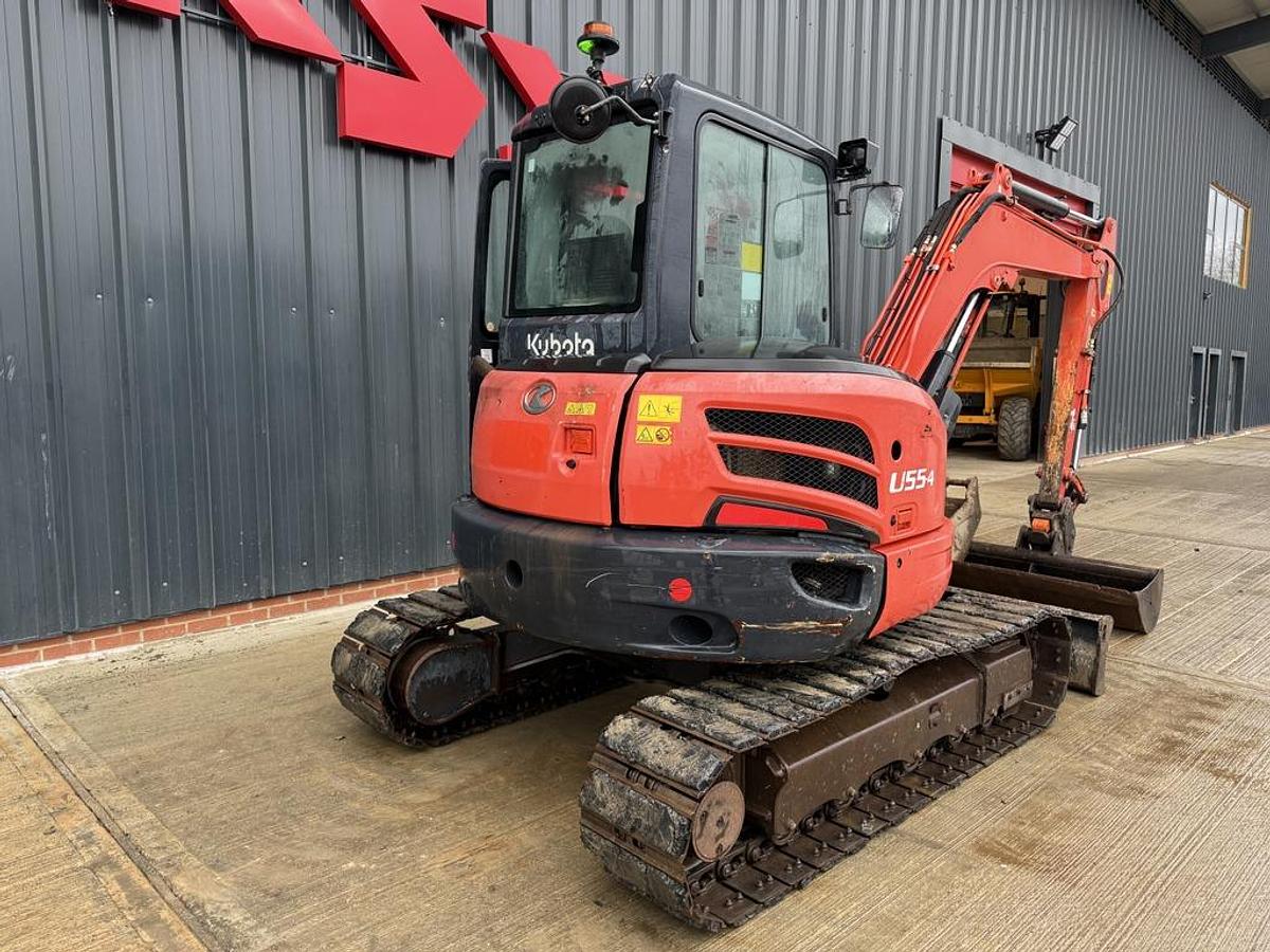 Used Kubota U55-4 5.5t Mini Excavator
