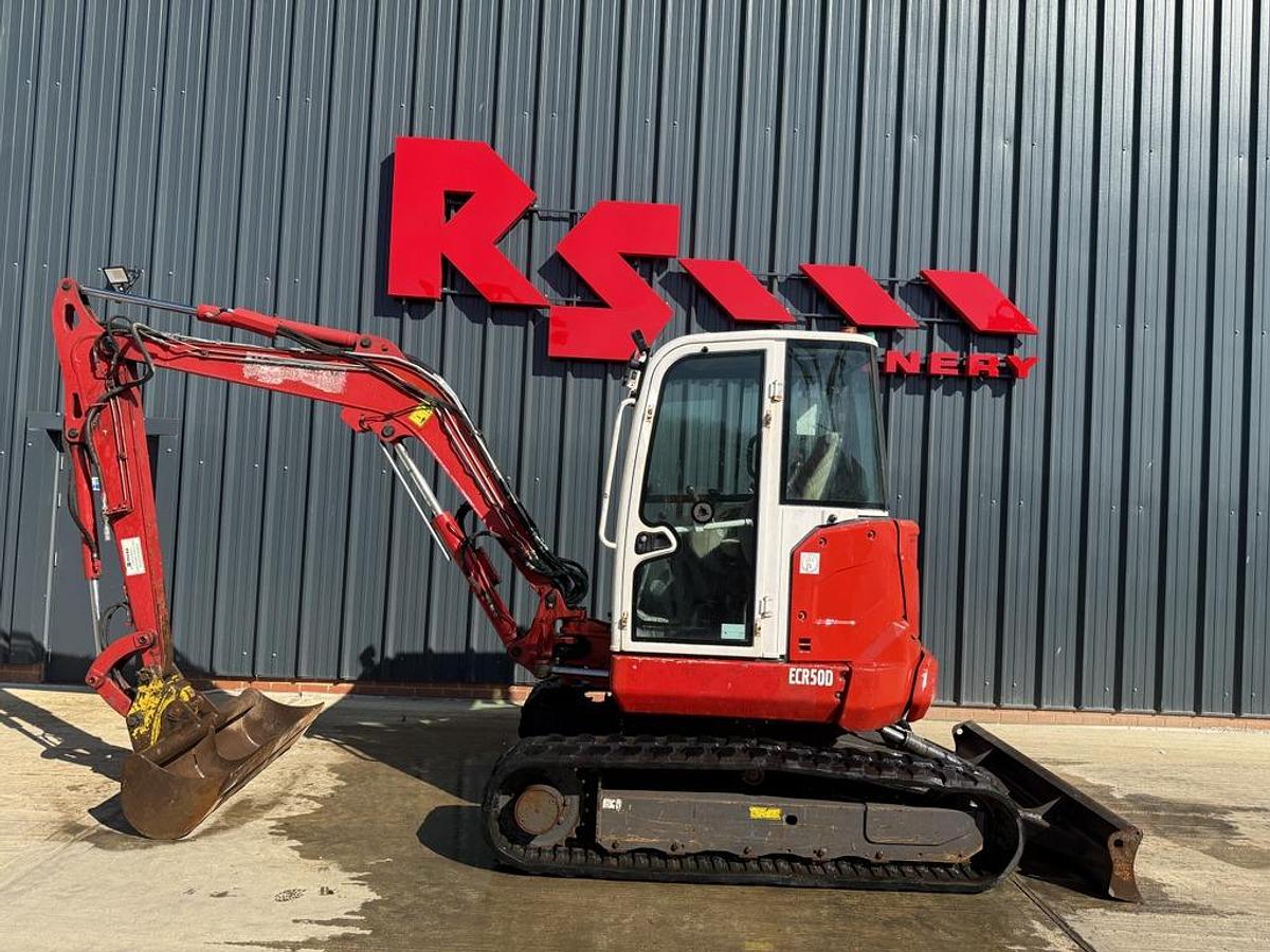 Used Volvo ECR50D 5t Mini Excavator