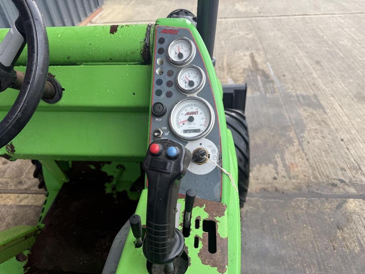 Used Avant 640 Telescopic Loader