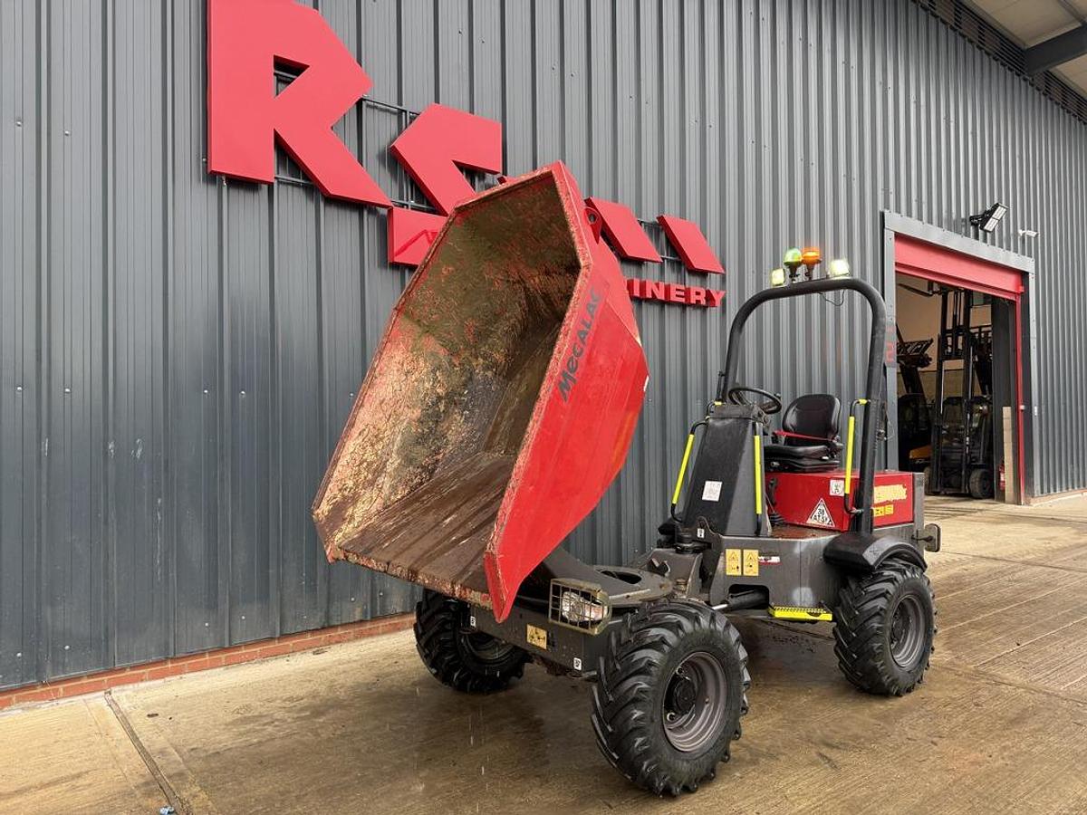 Used Mecalac TA3s 3 Ton Swivel Dumper