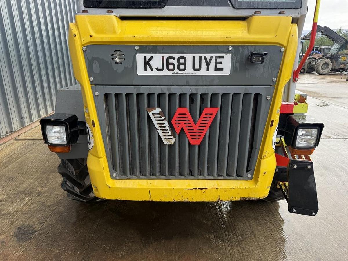 Used Wacker Neuson DV60 6t Dual View Swivel Dumper
