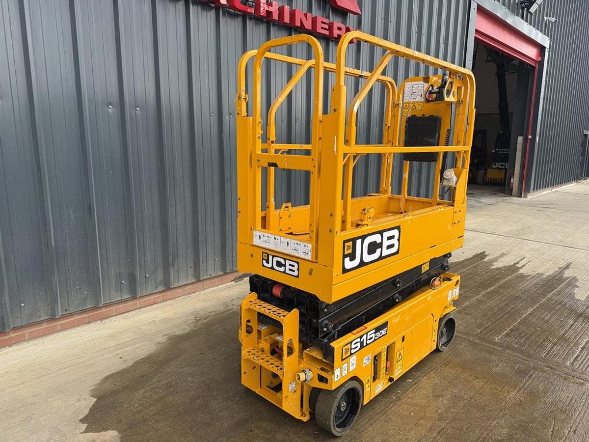 Used JCB S1530E 6m Electric Scissor Lift