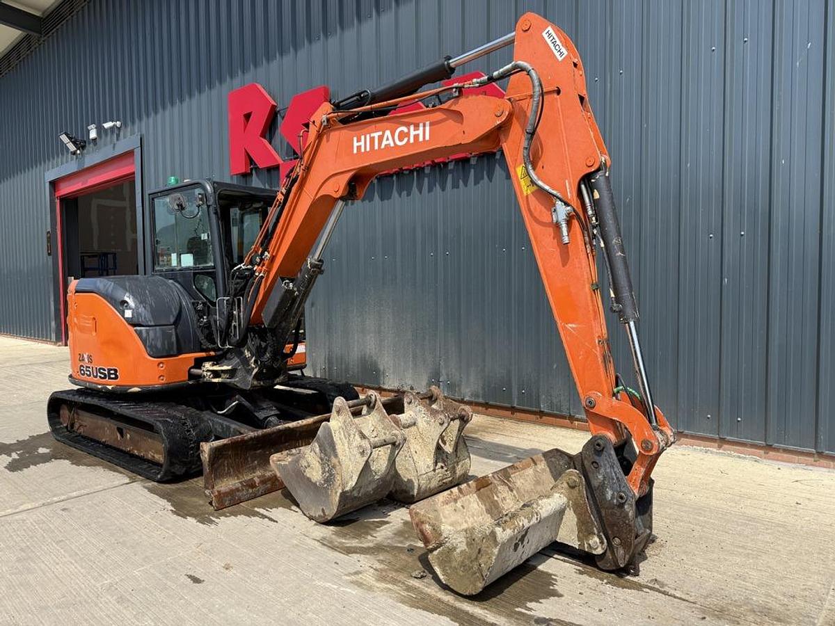 Used Hitachi ZX65 USB-5A 6t Mini Excavator
