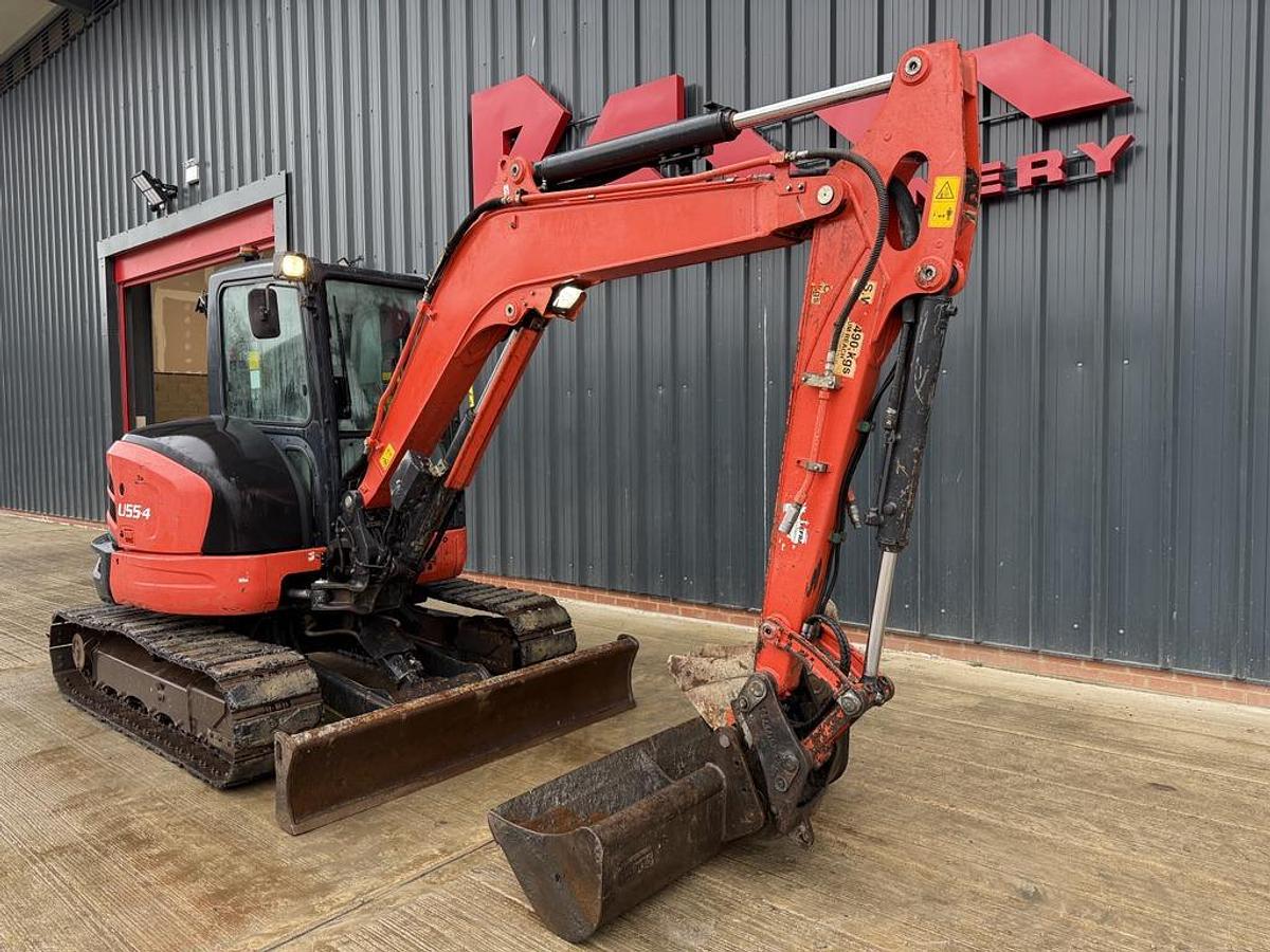 Used Kubota U55-4 5.5t Mini Excavator