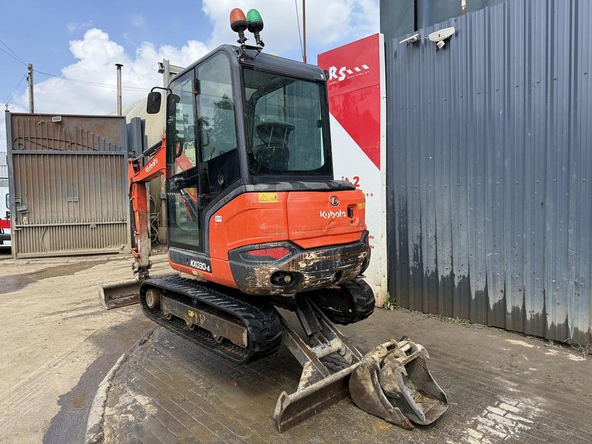 Used Kubota KX030-4 3t Mini Excavator