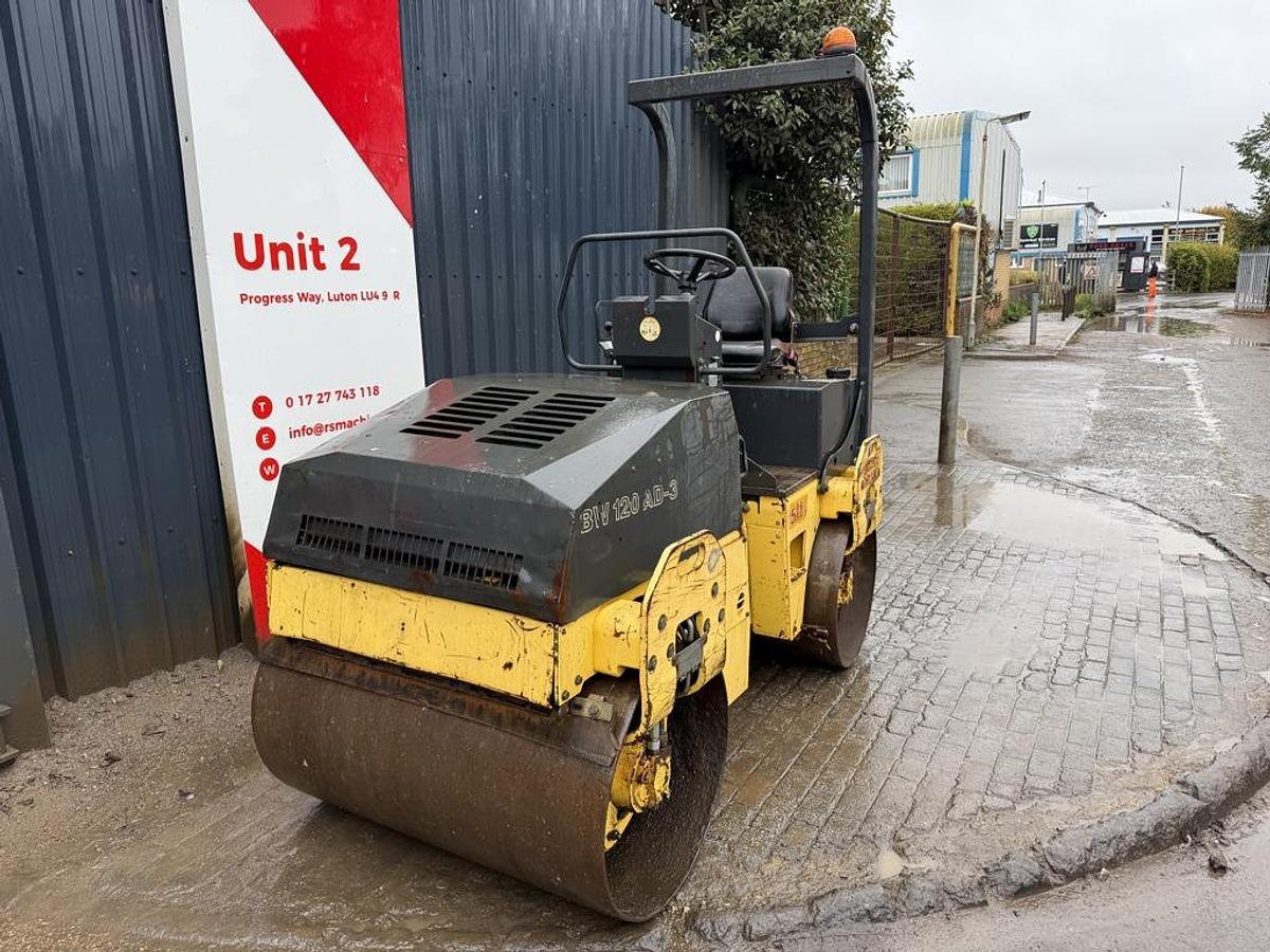 Used Bomag BW 120 AD-3 3t Roller