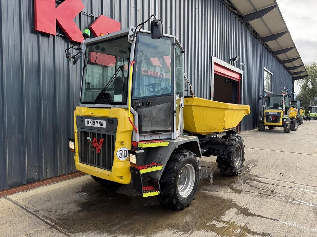 Used Wacker Neuson DV60 6t Dual View Swivel Dumper