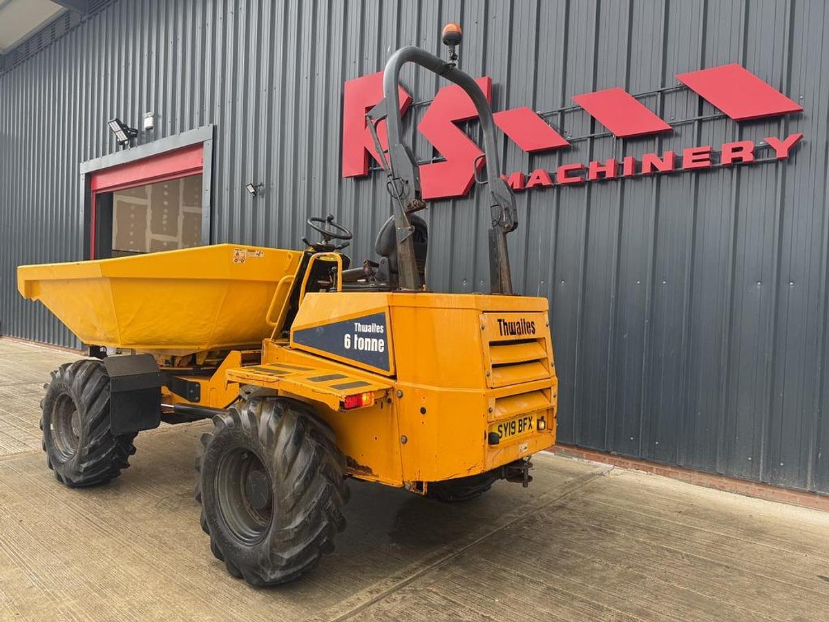 Used Thwaites 6 Tonne Swivel Dumper