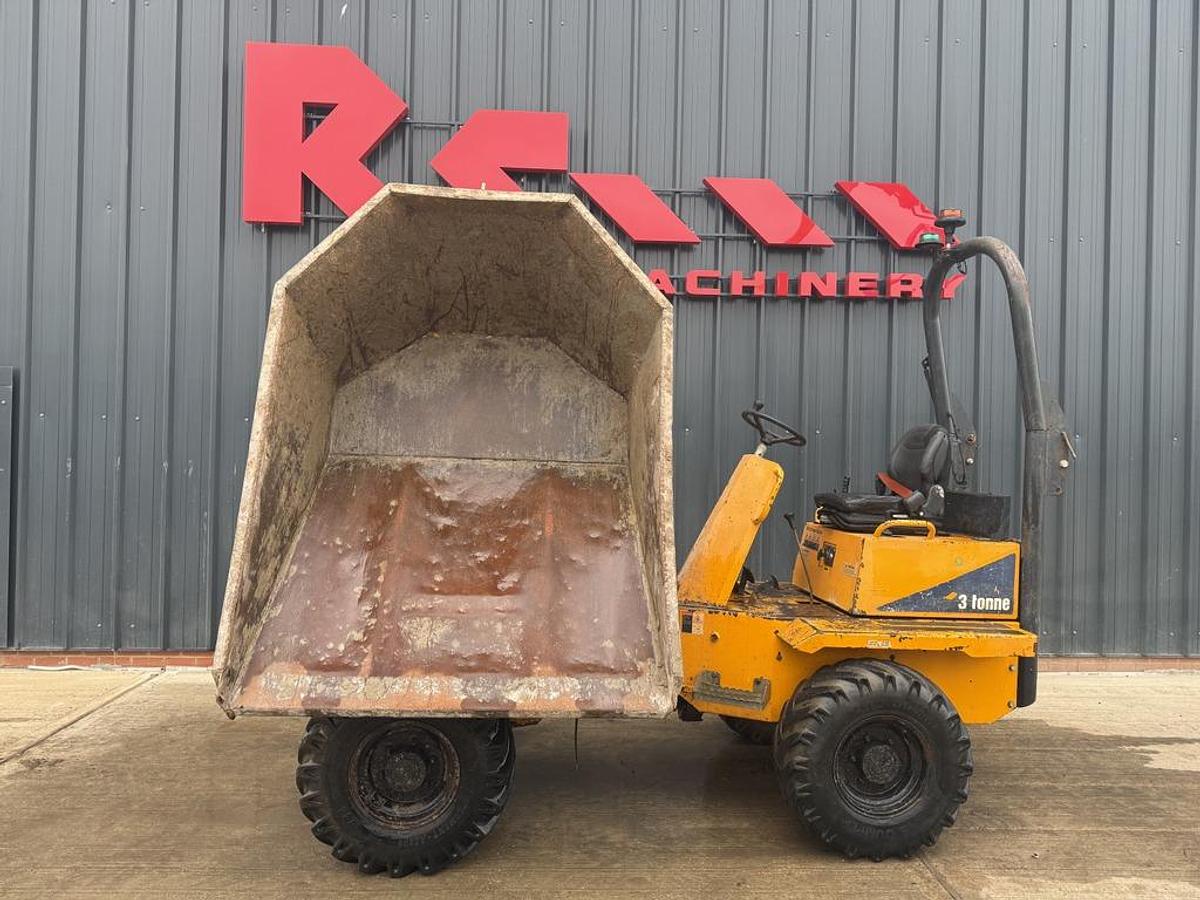 Used Thwaites 3 Tonne Swivel Dumper