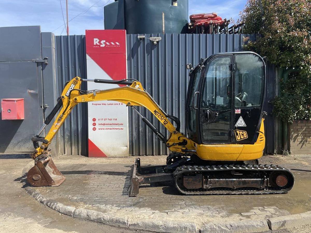Used JCB 8025 ZTS 2.8t Mini Excavator