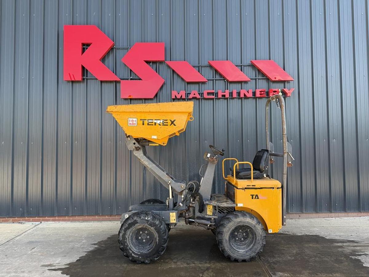 Used Terex TA1eh 1 Ton High Tip Dumper