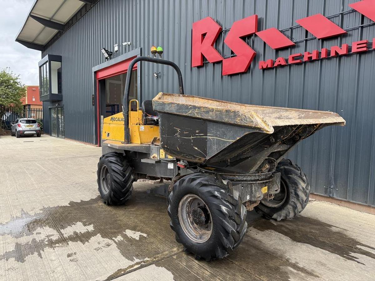 Used Mecalac TA6s 6t Swivel Dumper