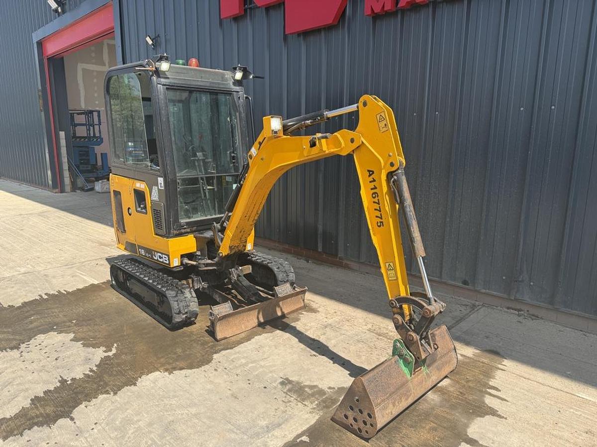 Used JCB 16C-1 1.7t Mini Excavator