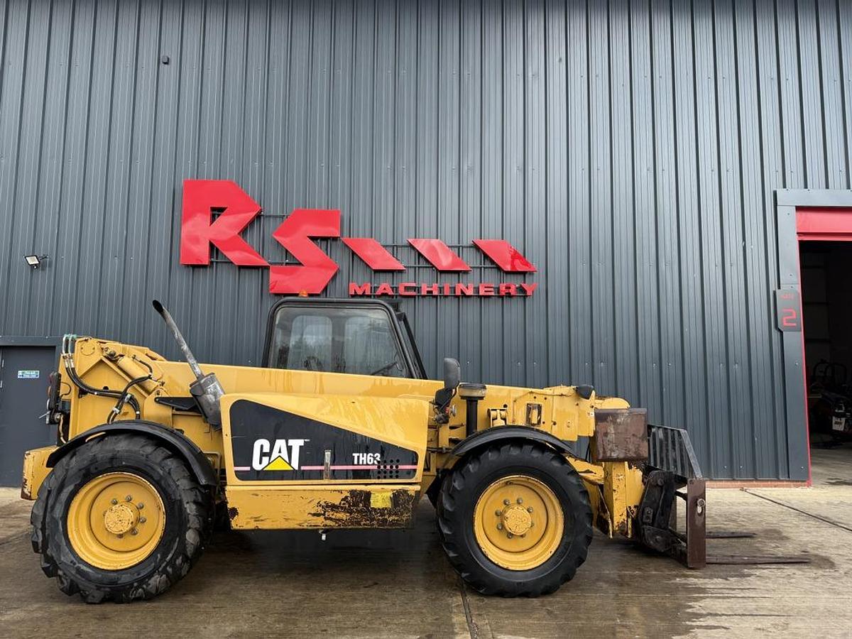 Used Caterpillar TH63 12.5m 3t Telehandler