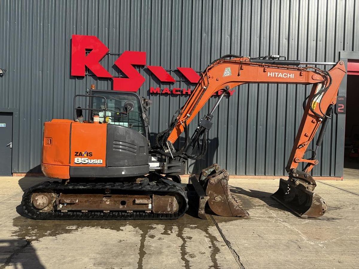 Used Hitachi ZX85 USB-6 8t Mini Excavator