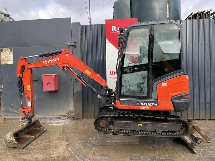 Used Kubota KX027-4 2.7t Mini Excavator