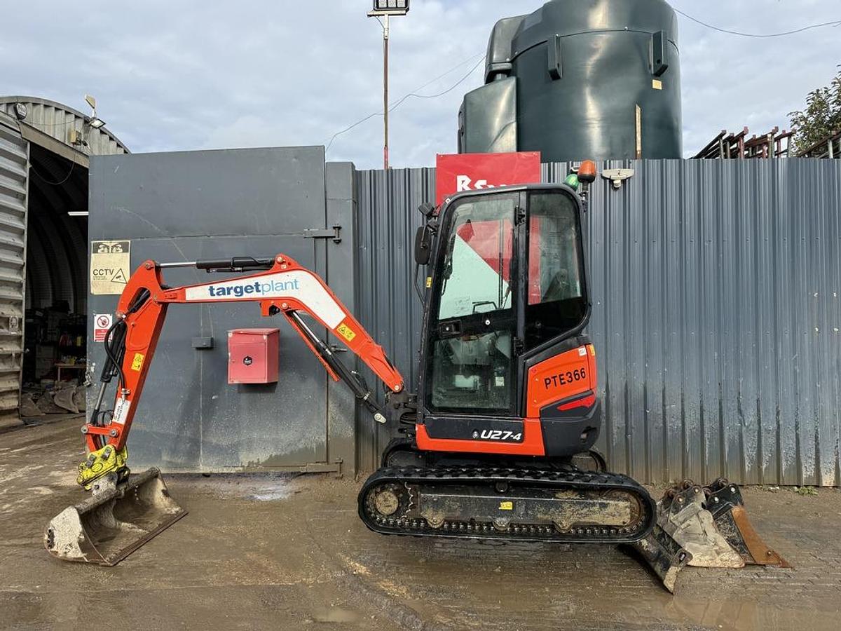 Used Kubota U27-4 2.7t Mini Excavator