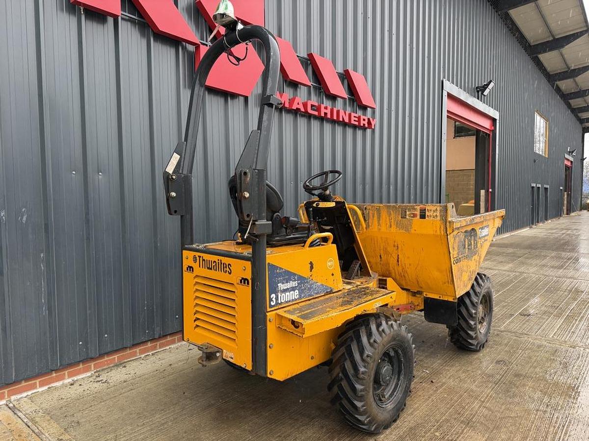 Used Thwaites 3 Tonne Hydrostatic Dumper