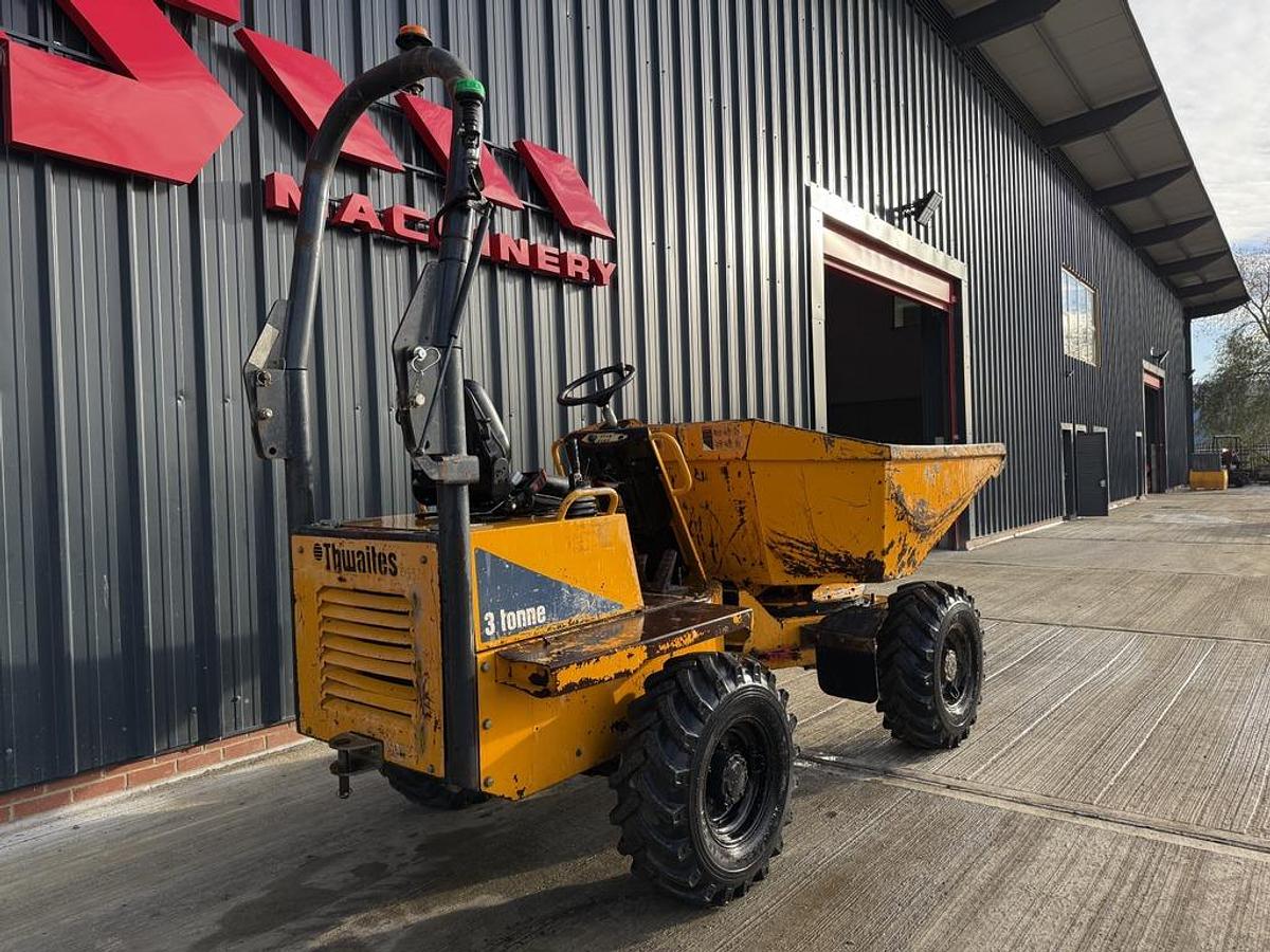 Used Thwaites 3 Tonne Swivel Dumper
