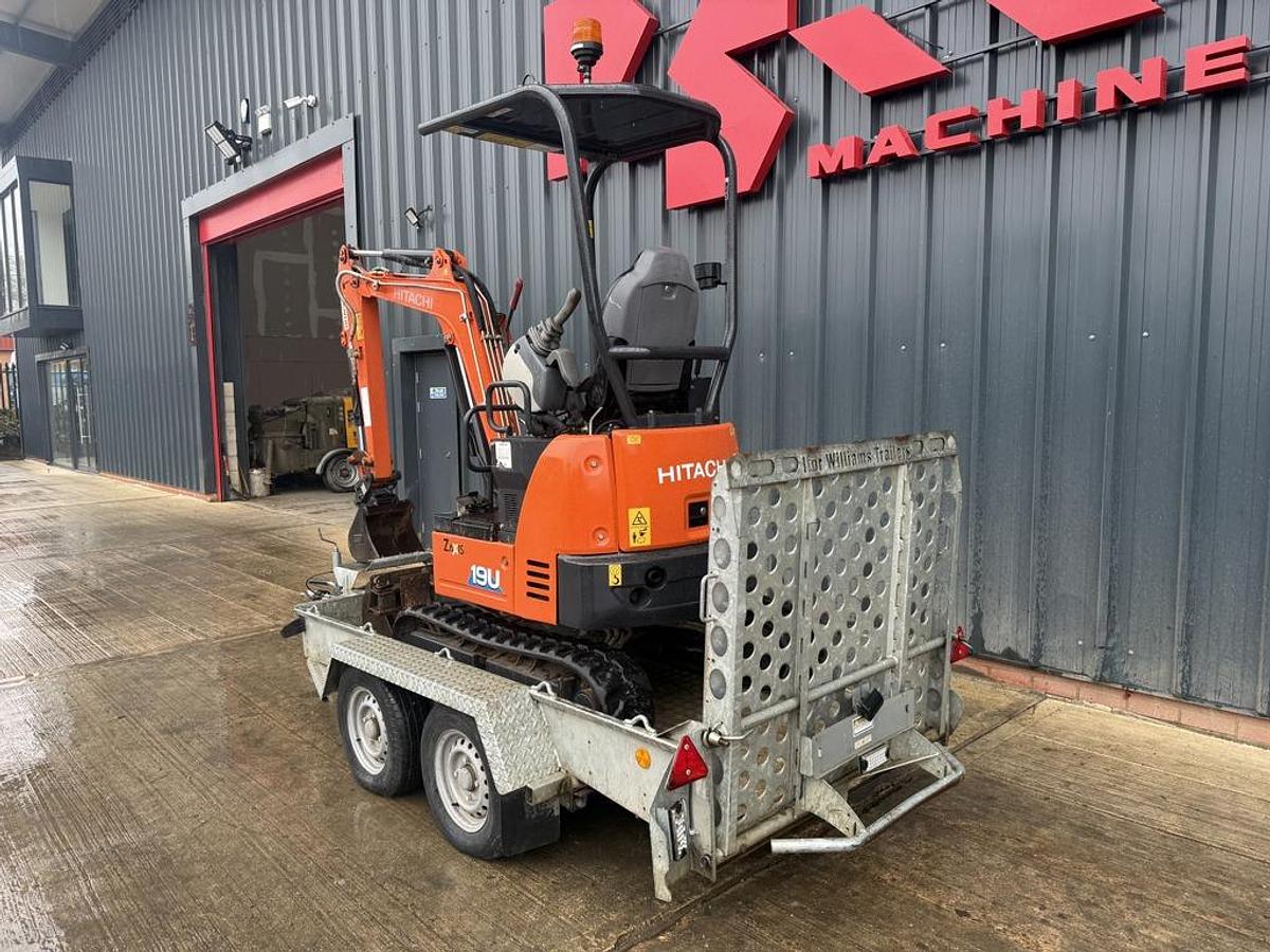Used Hitachi ZX19 U-5A 1.9t Mini Excavator