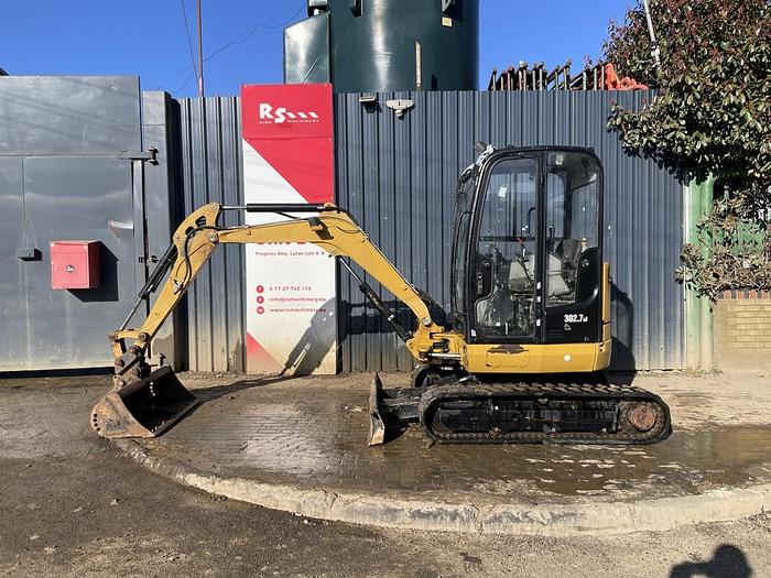 Used Caterpillar 302.7D 2.8t Mini Excavator