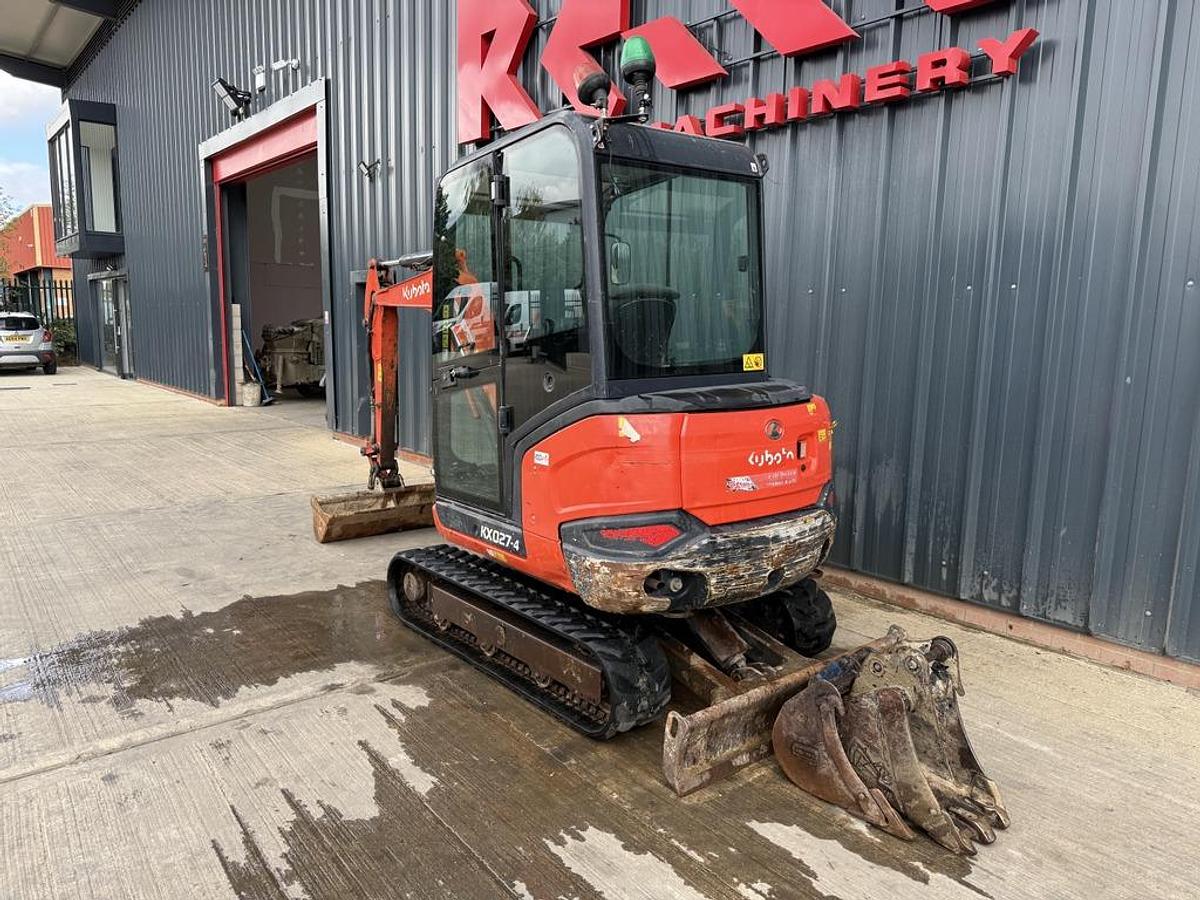 Used Kubota KX027-4 2.7t Mini Excavator
