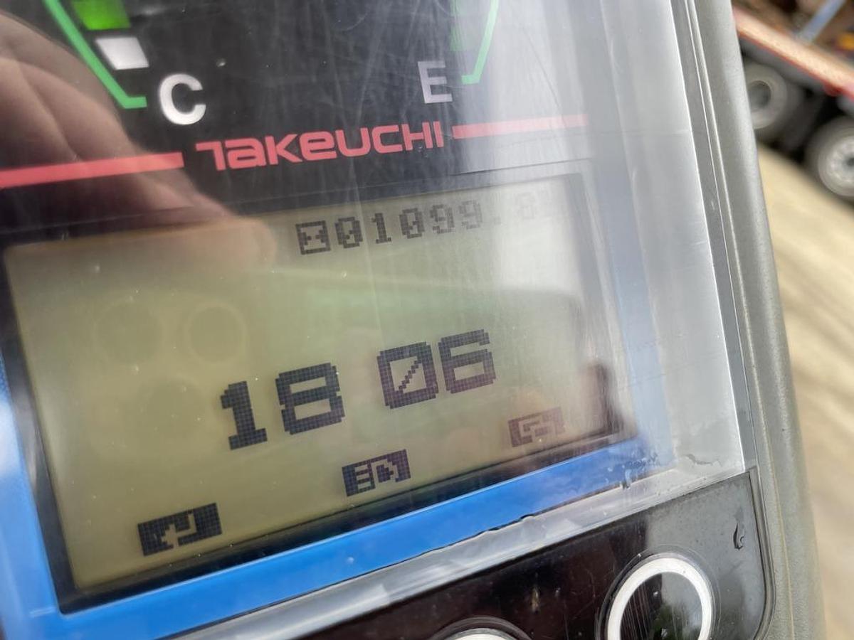 Used Takeuchi TB216 1.8t Mini Excavator