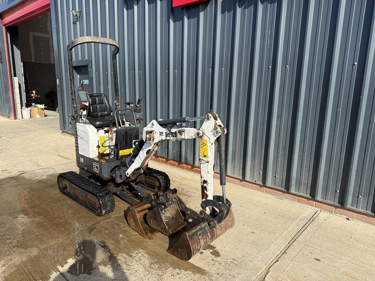 Used Bobcat E10 1t Micro Excavator