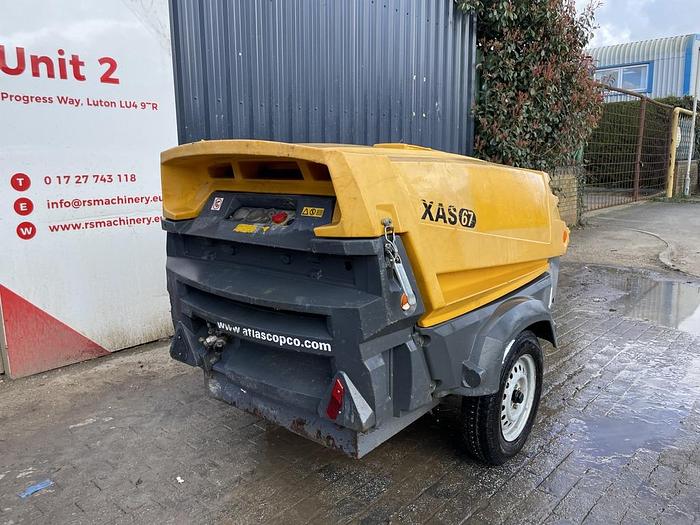 Used ATLAS COPCO XAS67
