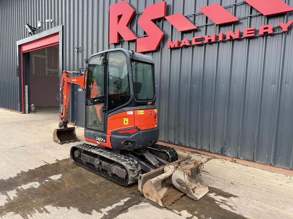 Used Kubota U27-4 2.7t Mini Excavator