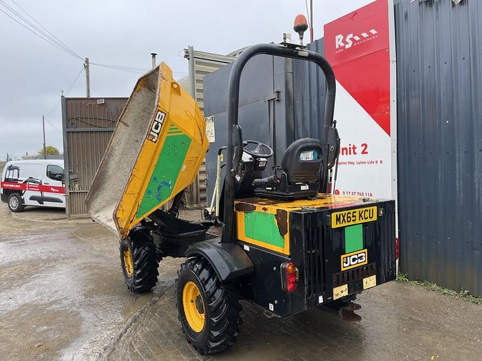 Used JCB 3TSTM 3 Ton Swivel Tip Dumper