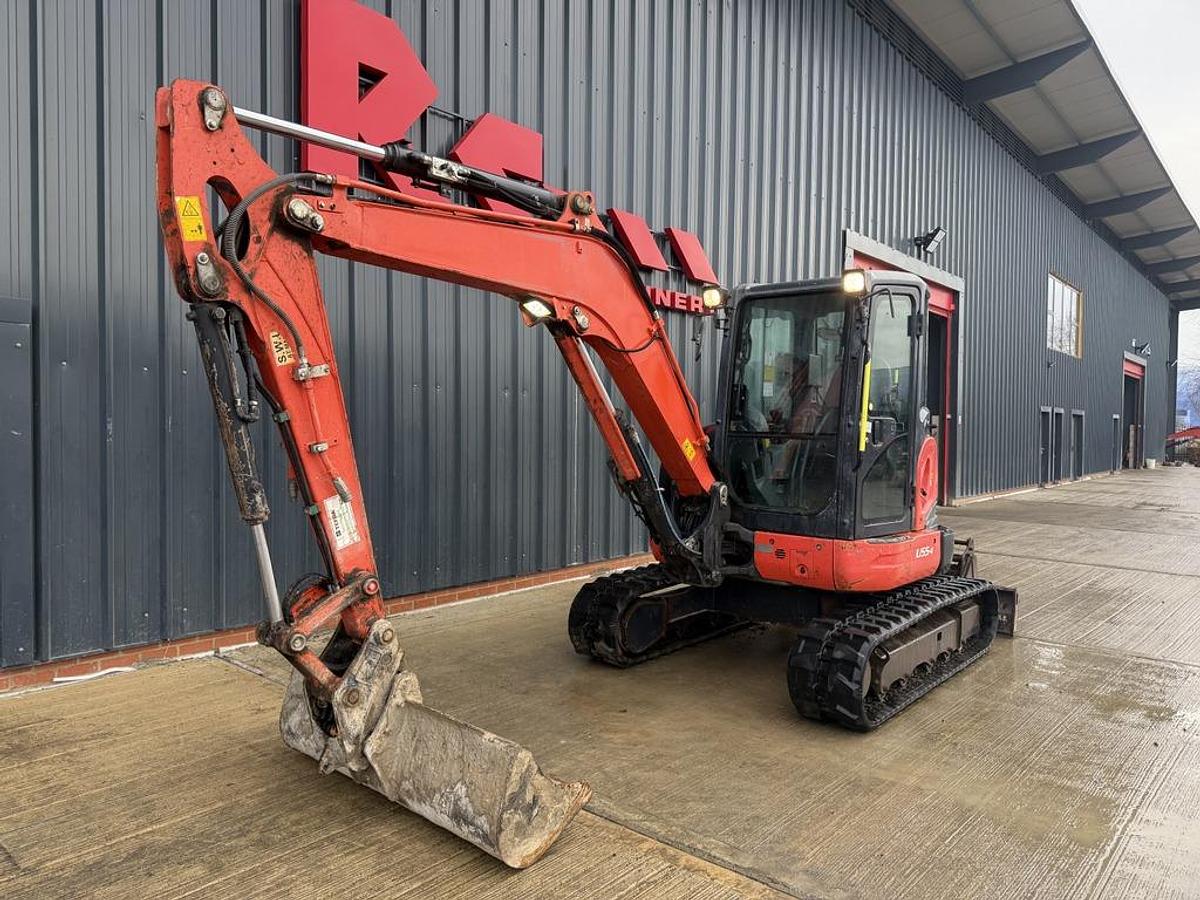 Used Kubota U55-4 5.5t Mini Excavator