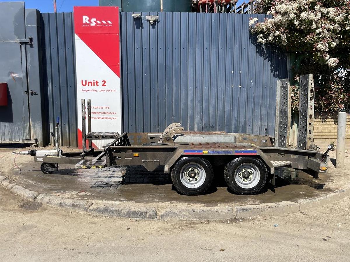Used Indespension 3.5t Autoclamp Plant Trailer